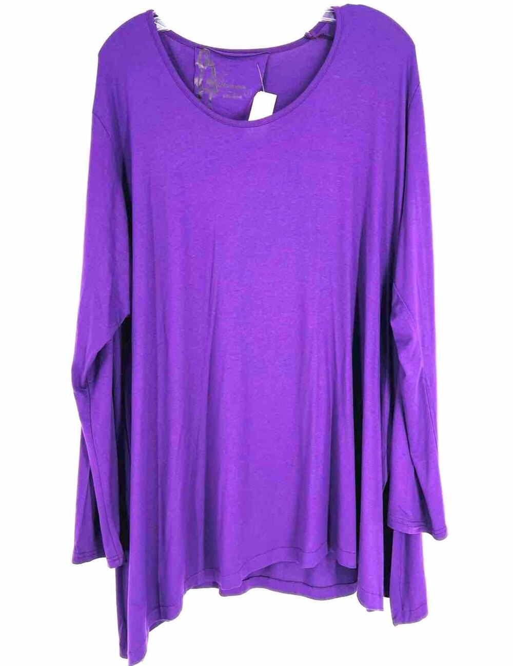 Zilberman Size S Purple Solid Designer Tunic